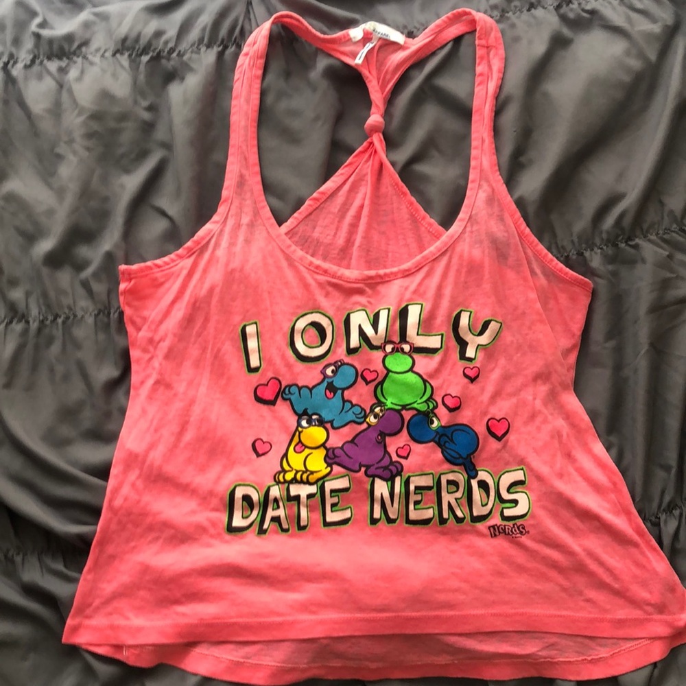 I only date nerds tank top